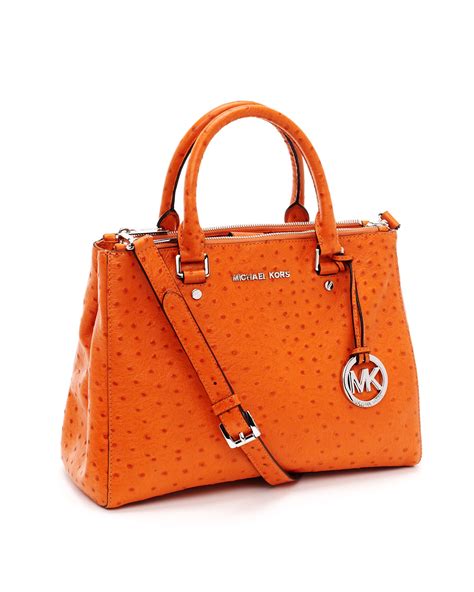 michael kors bedford orange bag|Michael Kors bedford medium tote.